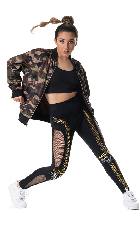 Reversible Camo Bomber Jacket