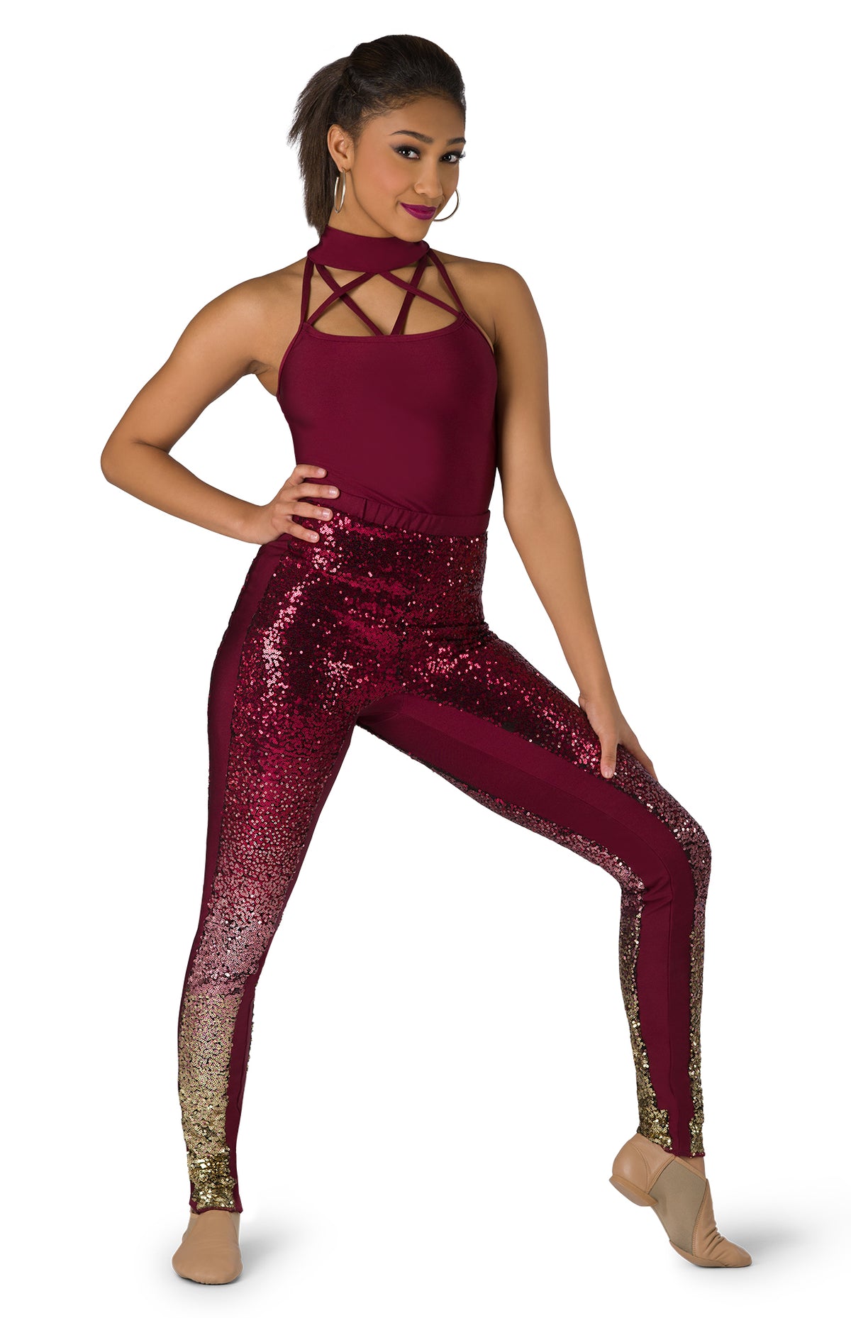 Ombre Sequin Legging