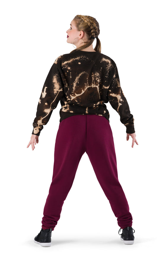 Bleached Pullover Sweatshirt
