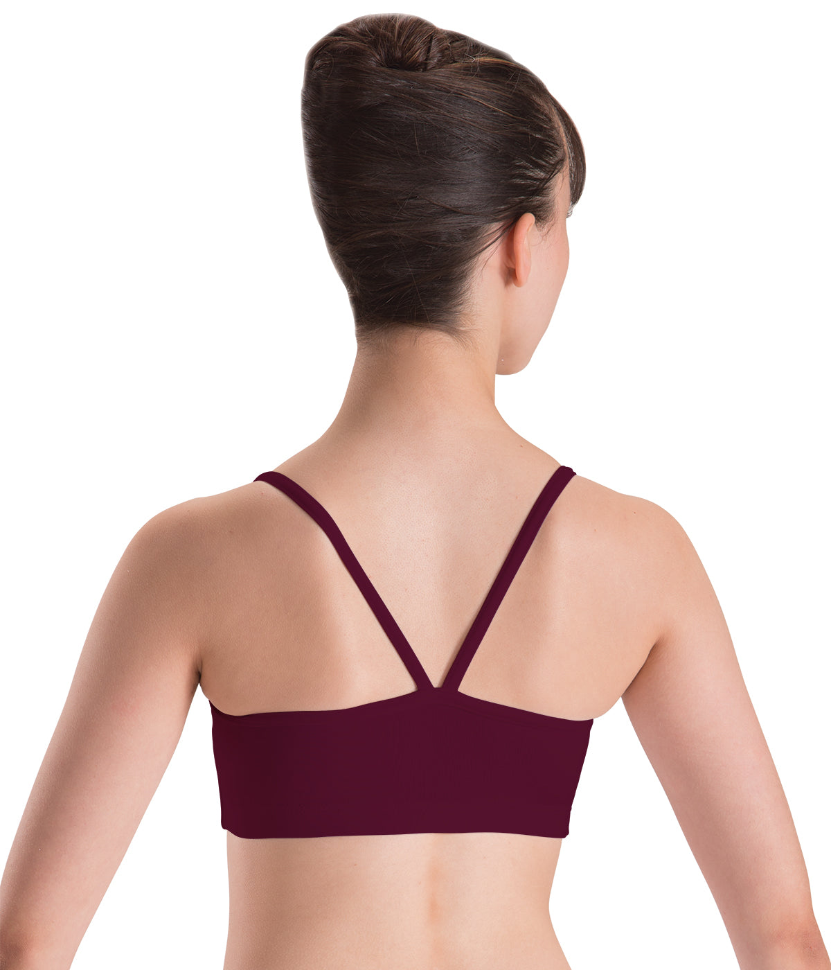 V-Back Strap Cami Bra Top