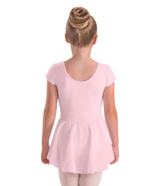 Maillot con faldita y manga casquillo