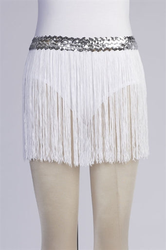 Fringe Skirt Black
