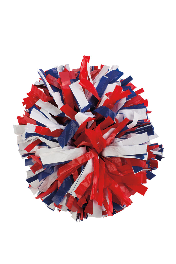 Red, White & Blue Pom Poms