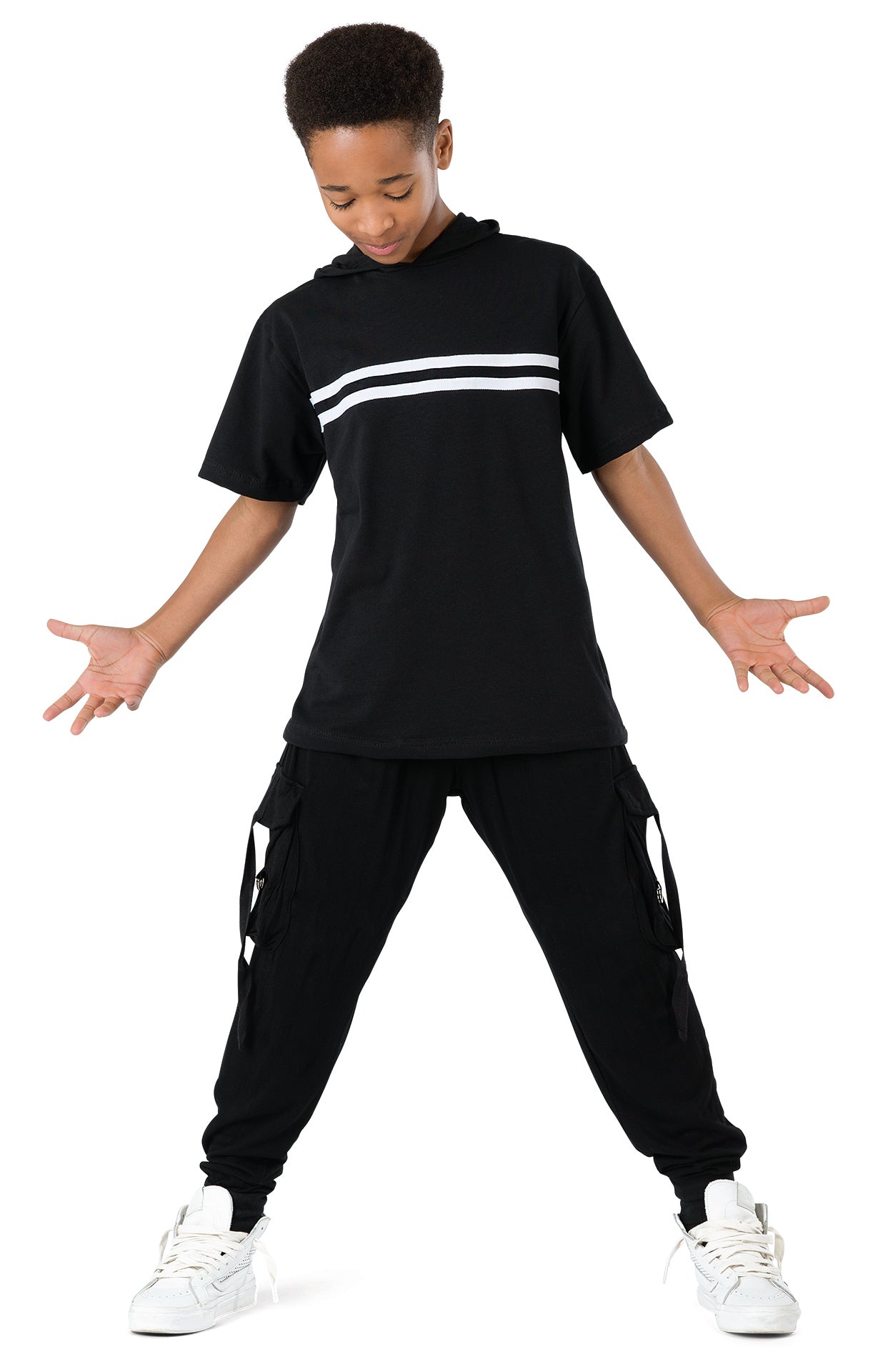 Athletic Hooded Pullover