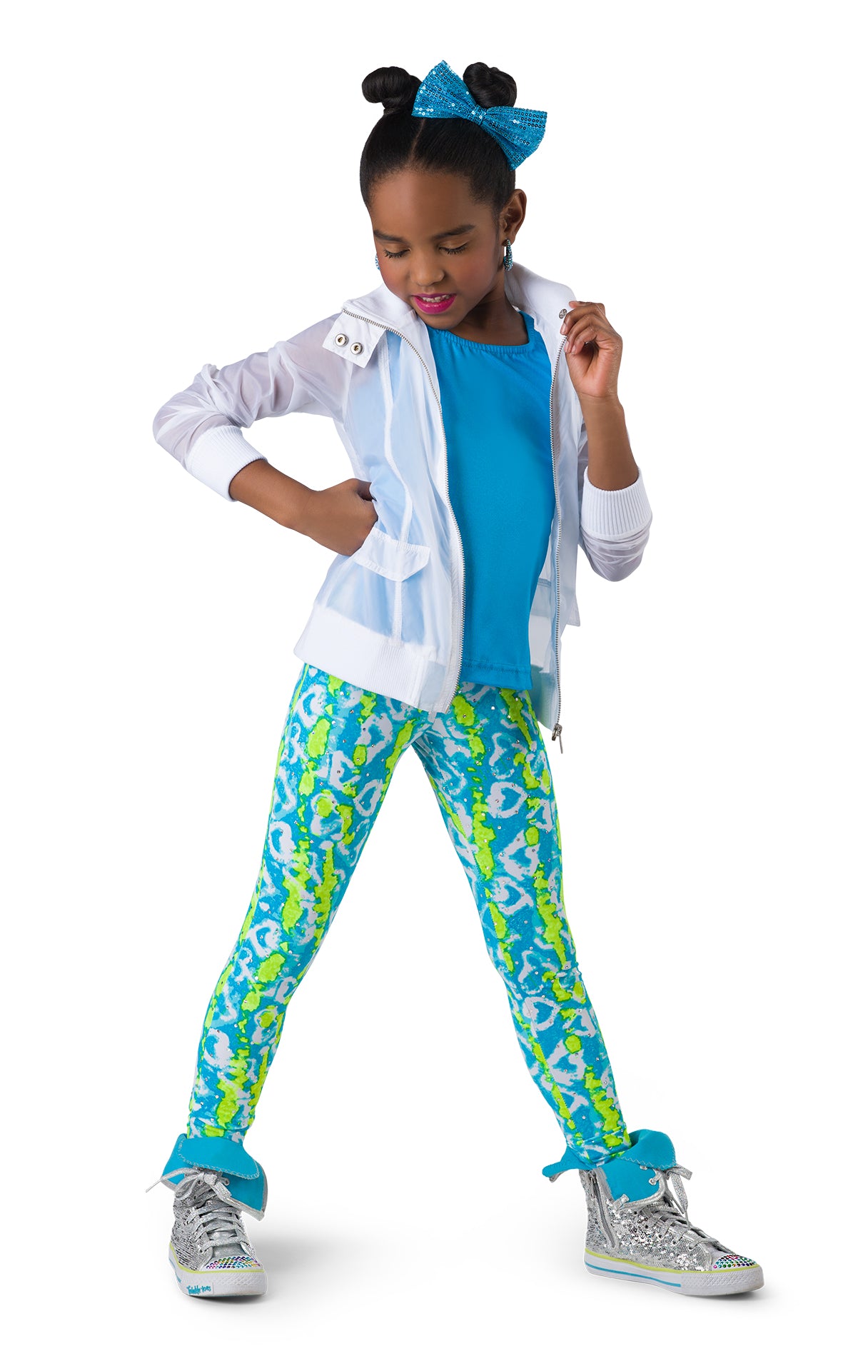 Semi-Sheer Nylon Track Jacket