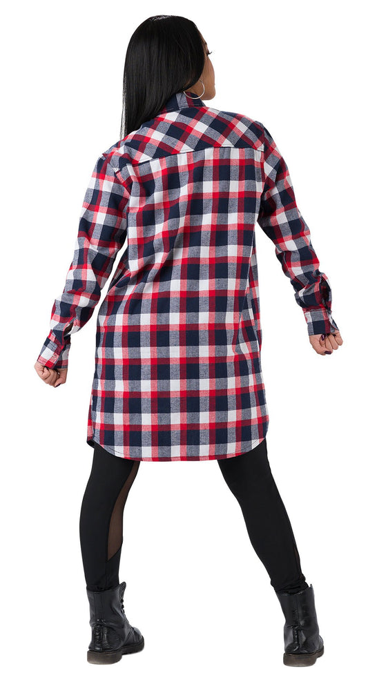 Extra Long Buffalo Plaid Shirt - Urban Hip Hop - Costume Gallery