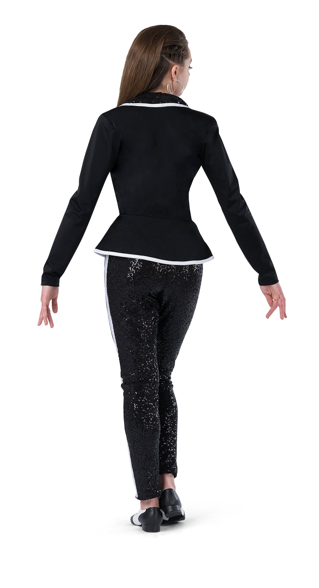 Chaqueta de esmoquin entallada de elastano