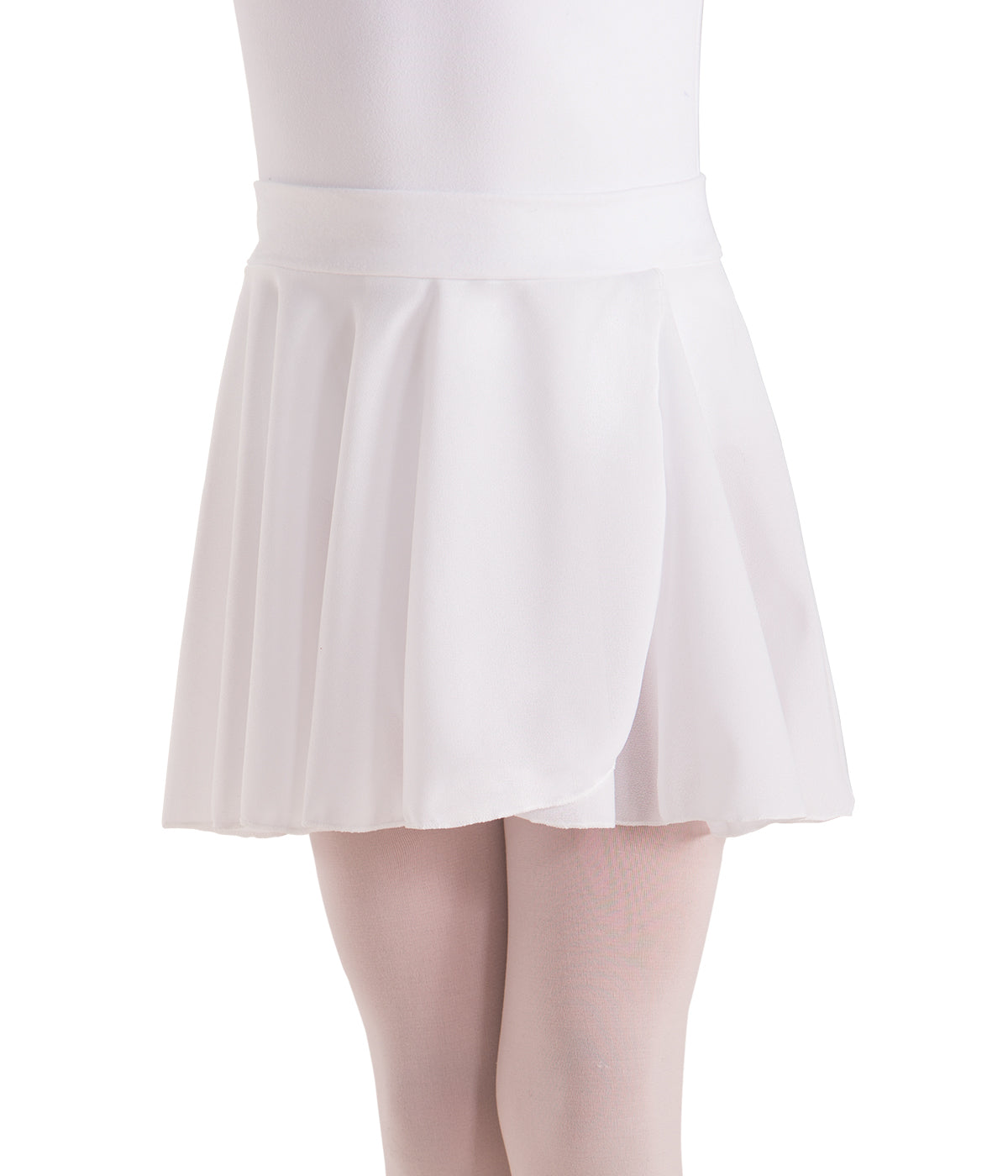 Pull-On Wrap Skirt