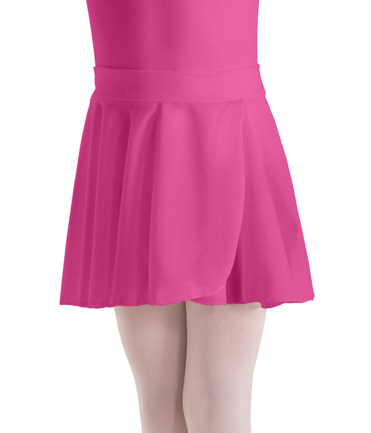 Pull-On Wrap Skirt