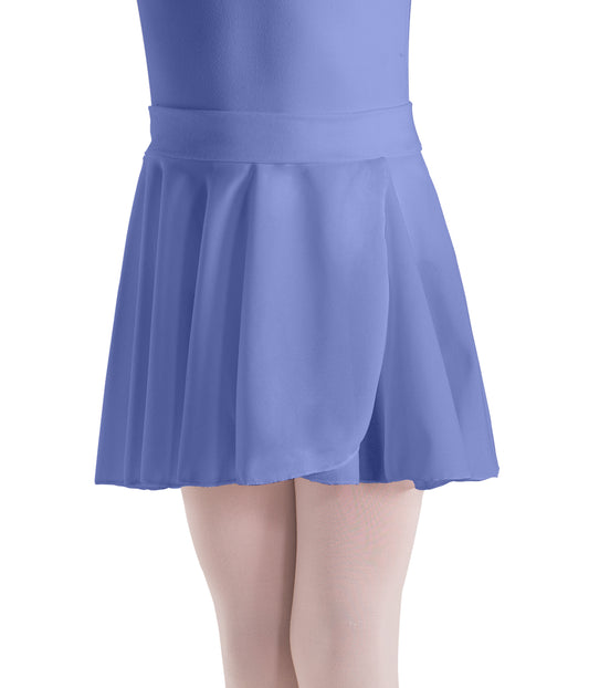 Pull-On Wrap Skirt