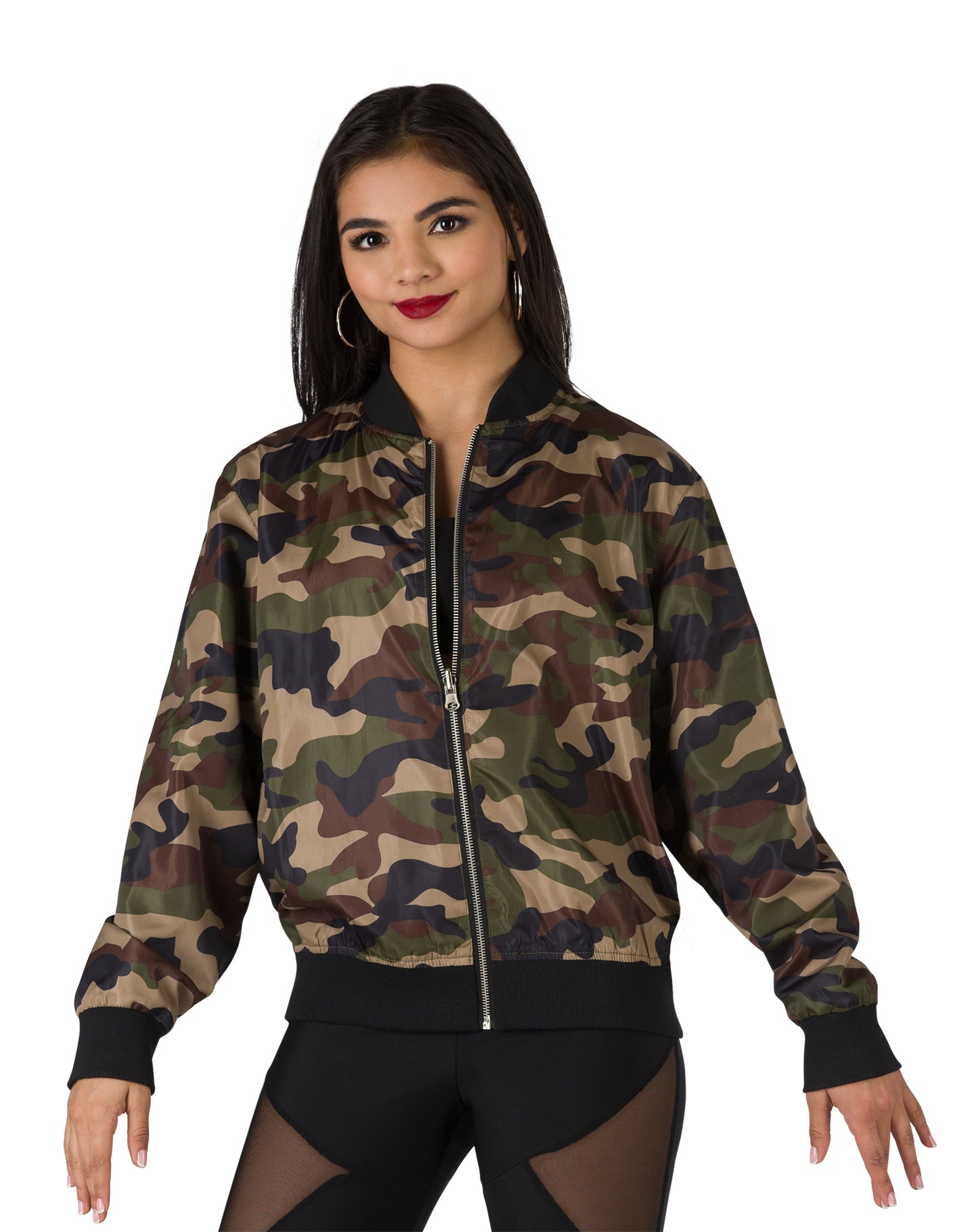 Reversible Camo Bomber Jacket