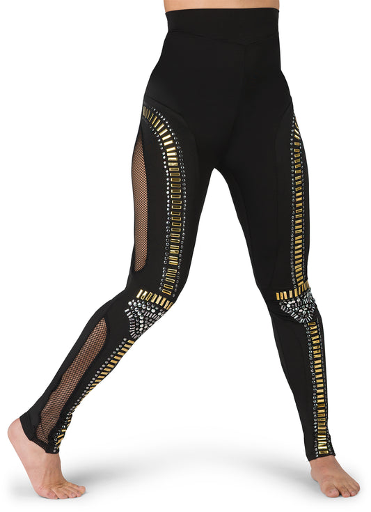 Faux Studded Legging - Urban Hip Hop - Costume Gallery