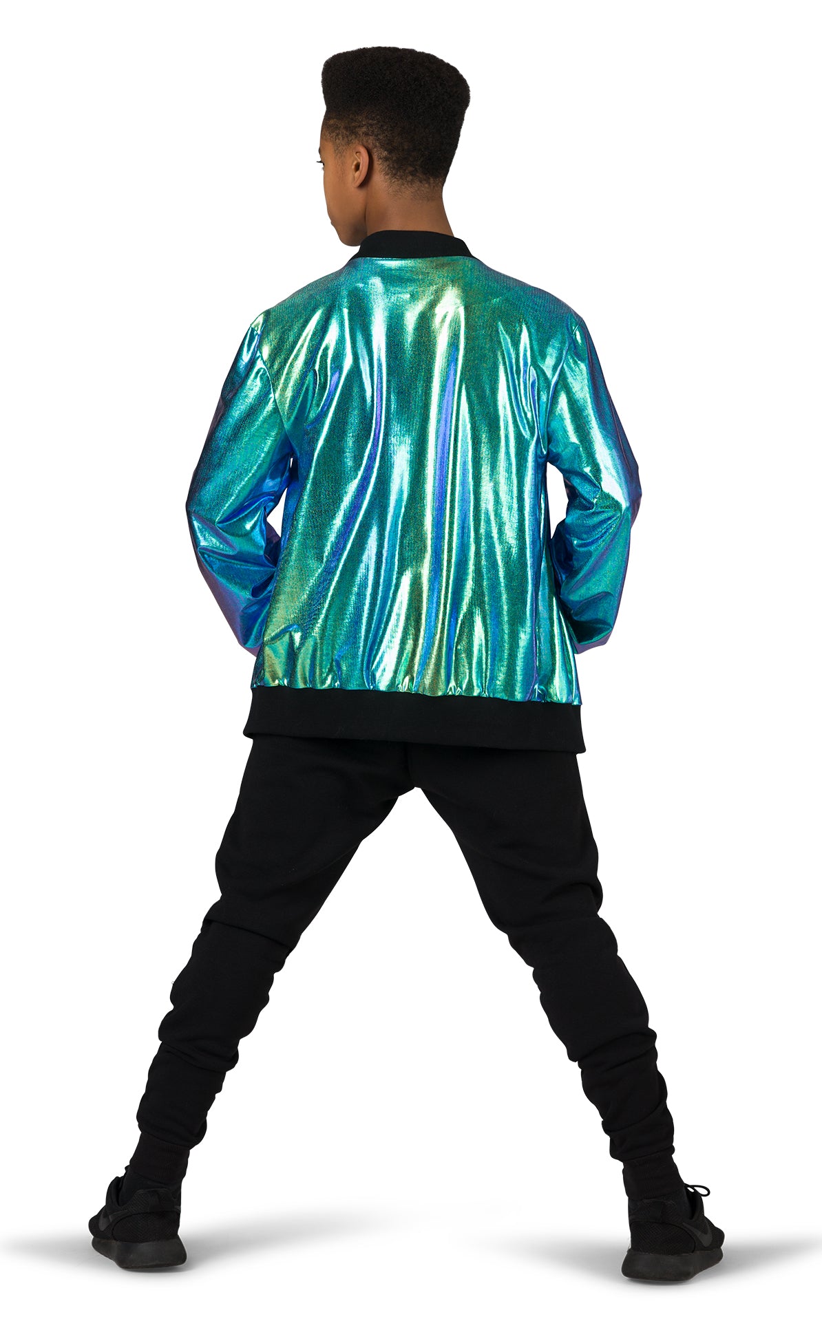 Chaqueta de Lámina Iridiscente