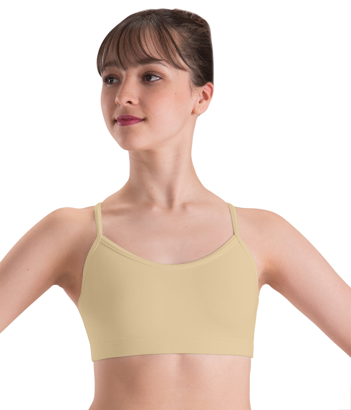 V-Back Strap Cami Bra Top