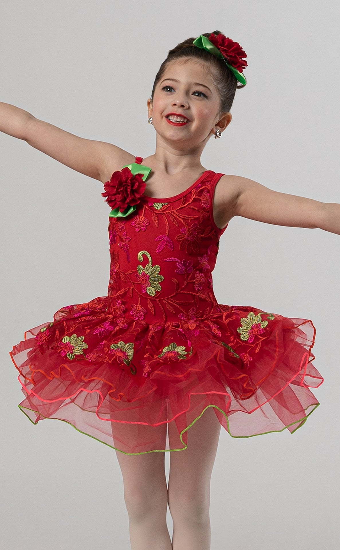 Rose Petals In The Garden - First Recital - Costume Gallery