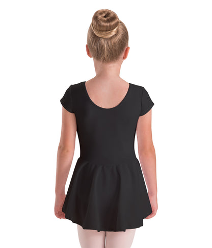 Maillot con faldita y manga casquillo