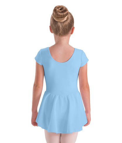 Maillot con faldita y manga casquillo