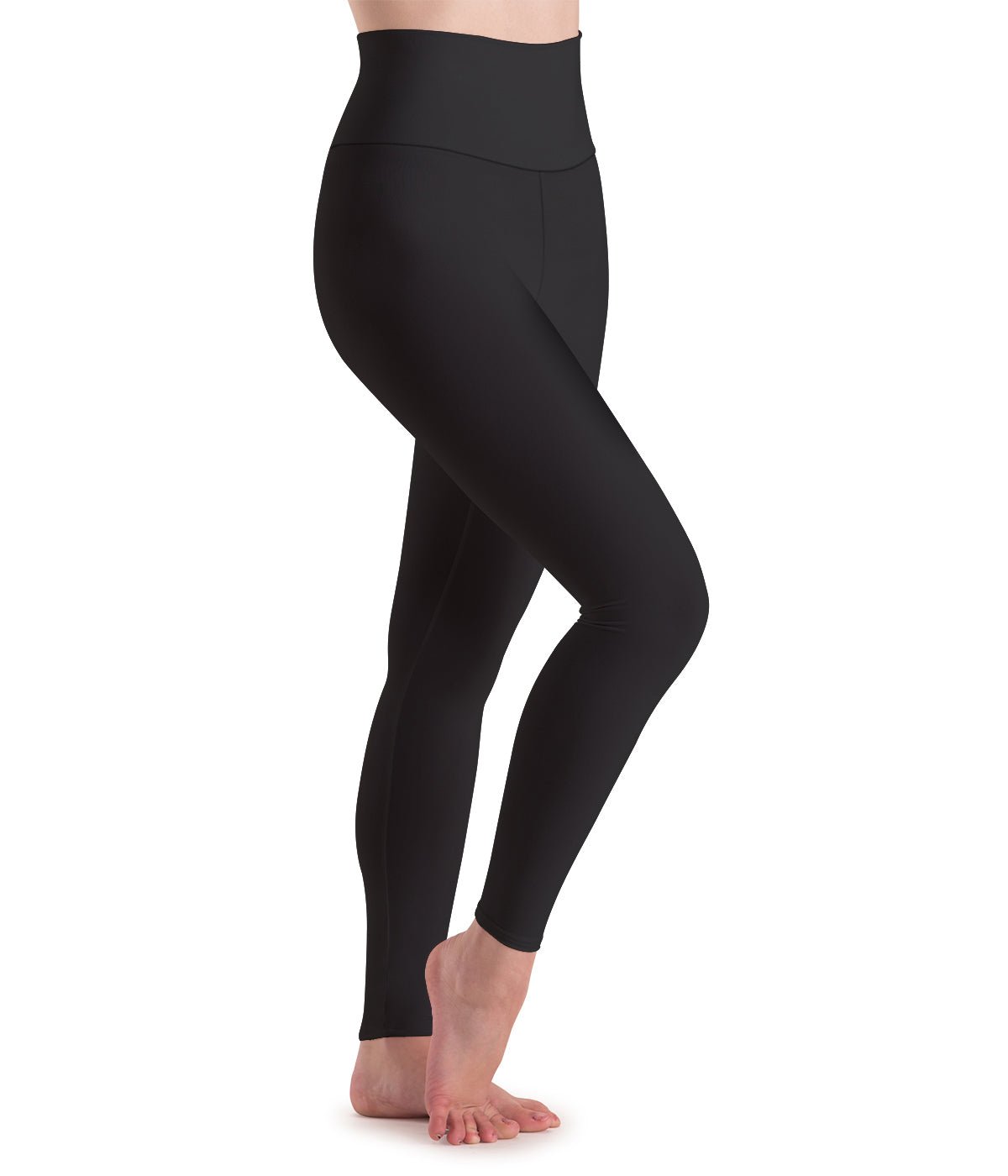 High Waist Foldover Ankle Leggings - Motionwear Basics - Costume Gallery