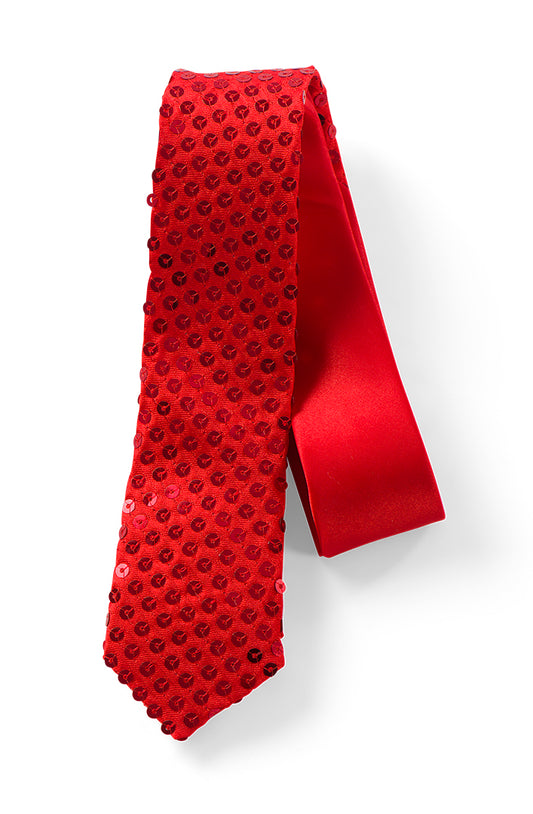 Corbata de lentejuelas