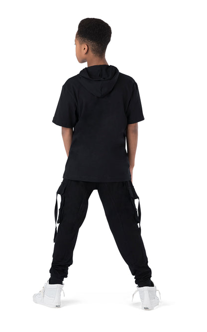 Athletic Hooded Pullover