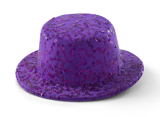 Mini sombrero de lentejuelas