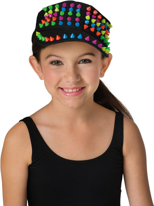 Gorra de picos multicolor