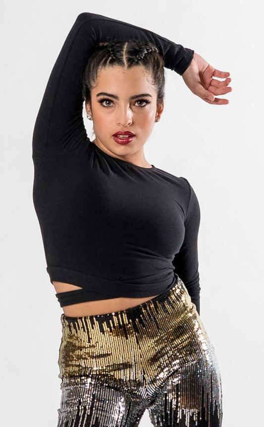 Hi-Rise Ombre Sequin Legging