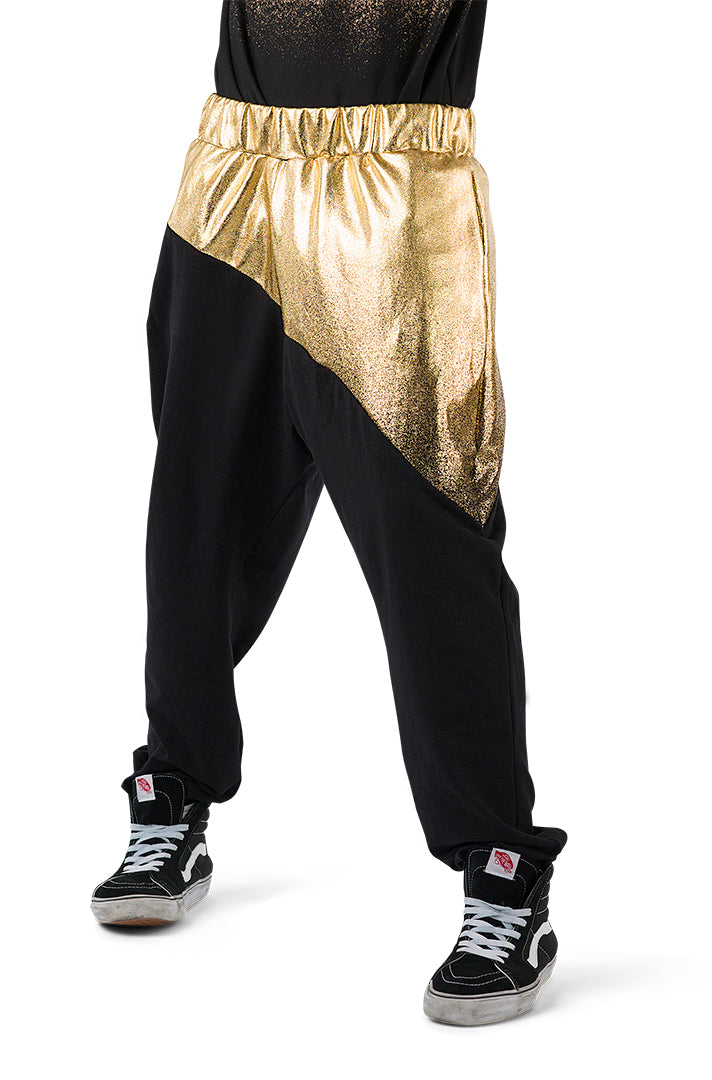 Foil Block Harem Pant