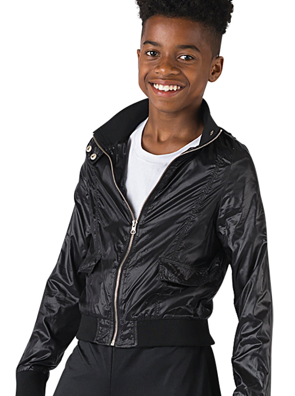 Nylon Bomber Jacket