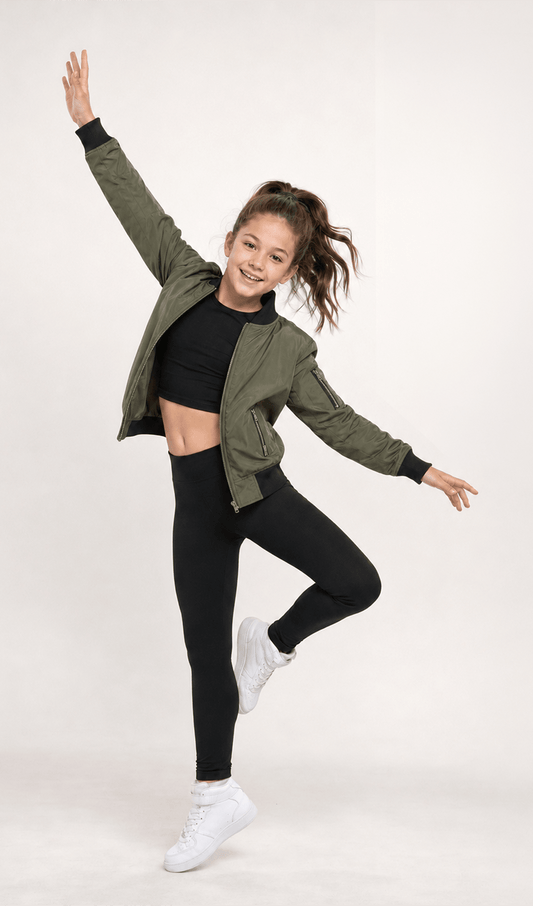 Oversized Nylon Bomber - Urban Hip Hop - Costume Gallery
