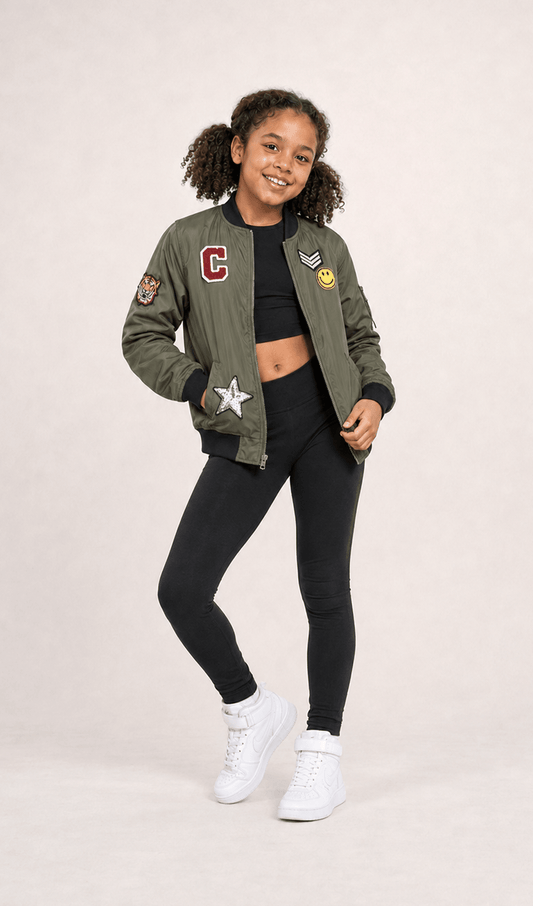 Oversized Nylon Bomber - Urban Hip Hop - Costume Gallery