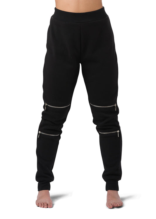 Zipper Detail Athletic Jogger - Urban Hip Hop - Costume Gallery